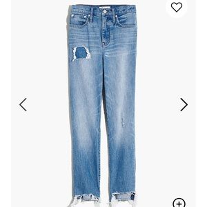 Madewell: Classic Straight Jeans : Step-Hem